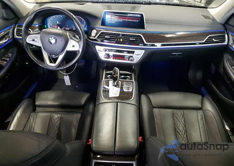 2022 BMW 740 Xi z USA, uszkodzony, nr VIN WBA7T4C02NCH59103